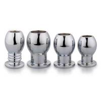 4 Size Heavy Metal Anal Plug Enema Vaginal Irrigation Hollow Anal Plug Anal Expansion Adult Products