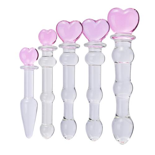 Adult Products love Glass Massage Stick Alternative Shape Anal Thrusting Fun Health Care Dildo