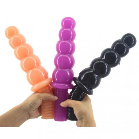 Huge Anal Dildo 30cm Butt Plug Long Butt with Handles Adult Toys