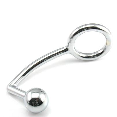 Sex Toys Metal Anal Hook Sm Fold Hook Single Ball Anal Plug Hook Sex Accessories for Couples
