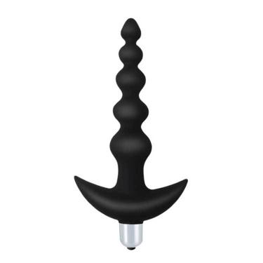 Silicone Anal Plug 10- Frequency Vibrating Anal Masturbation Apparatus for Men and Women Sex Toys for Adults