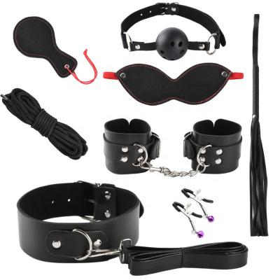 8pcs/set Sm  Slave Game Japanese Bdsm Bondage Kit Set Sex Fetish Sexy For Couples
