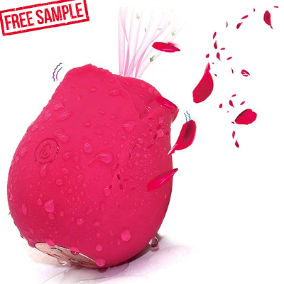 Adorime Clit Sucker Nipple Stimulating  Red Rose Vibrator Sucking Clitoral Suction Clitoris For Women