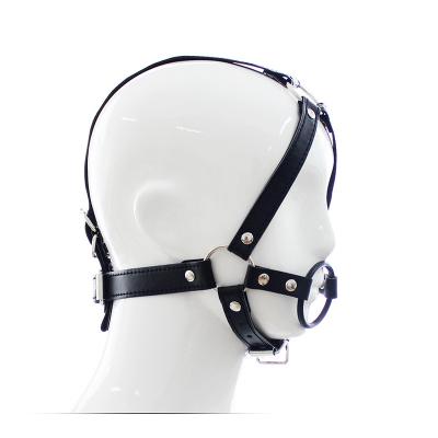 Adult Games Gay Leather Mouth Gag Plugs Oral Sex Fetish BDSM Bondage Open Mouth Erotic Toys Sex Products Sex Toys for Couples