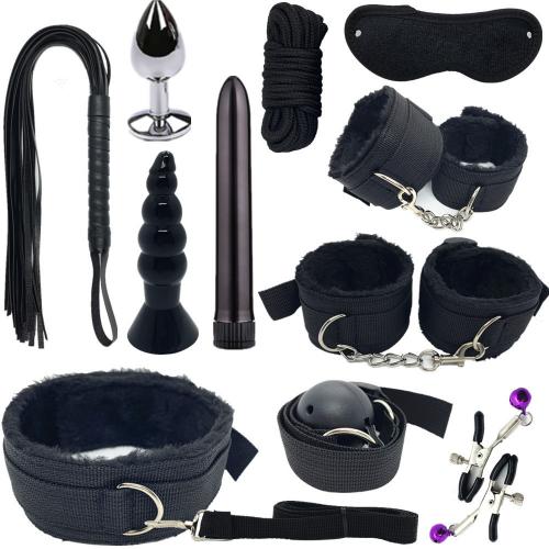 Adult Sex Kits SM Prop Flirtatious Sex Toys Combination for  Couples in Bed