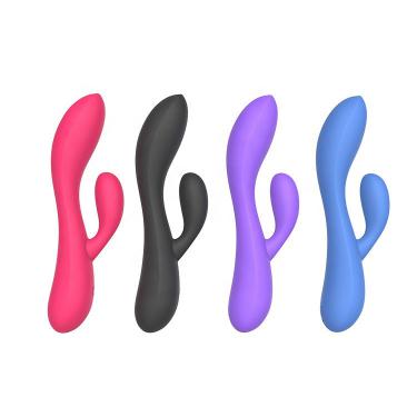 Rabbit Liquid Silicone Vibrator  Vibrating G Spot For Woman