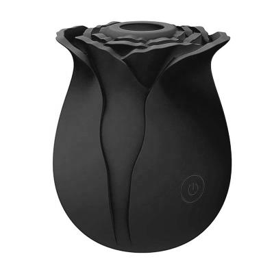 Amazon Best Seller Rose Vibrator  For Woman Sucking Black Juguetes Sexuales