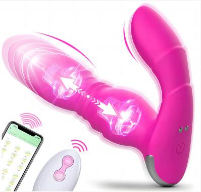 Anal Plug With Cock Ring Remote Control Vibrating Thrusting Prostate Massage Vibrator For Gay Male Sex Pleasure
