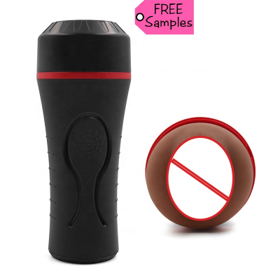 Artificial Vagina Male Masturbator Manual Bullet Vibrator Sex  Penis Massager   For Men