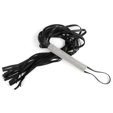 Bdsm Bondage Flogger   Sm  Leather With Diamond