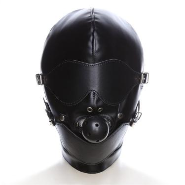 BDSM Bondage Headgear Sex Toy Mouth Gag Adult Product for SM Cosplay Game