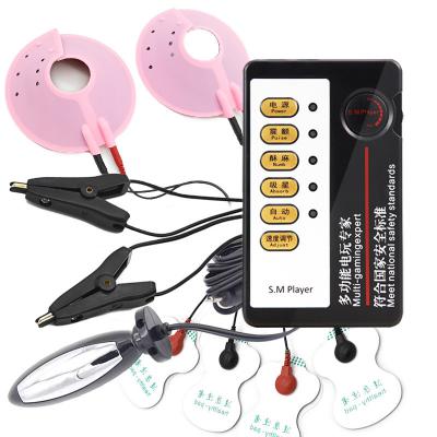 Bdsm Electric Orgasm Male And Female Nipple Labia Clip Anal Breast Tape Host Alternative