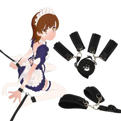 Bed Binding Four Limbs Bondage Restraint Sex Products for Adult Couples Tools
