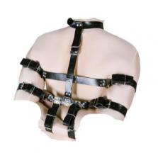 Bondage Leather Sexy Shackle Nape Shackle Arm Shackle Stage Dress Queen Bondage Training Clothes