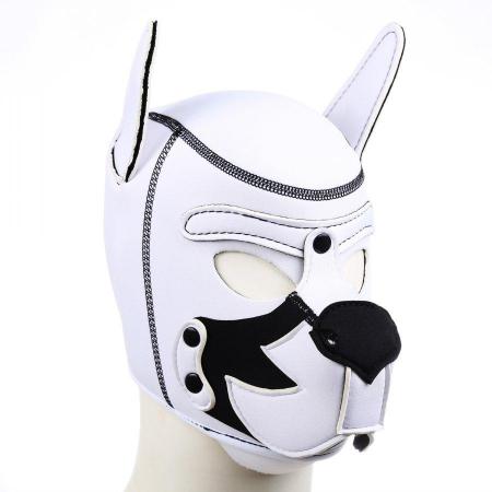 Color Mixing Puppy Play Dog Hood Headgear Bdsm Bondage Restraint Strap Adult Games Slave Pup Role Play Sex Toys for Couple