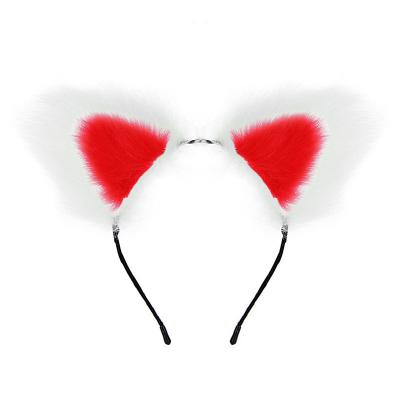 Cute  Ears Hair Clips Dress Up Accessories Two-color Color Matching Bunny For Girls