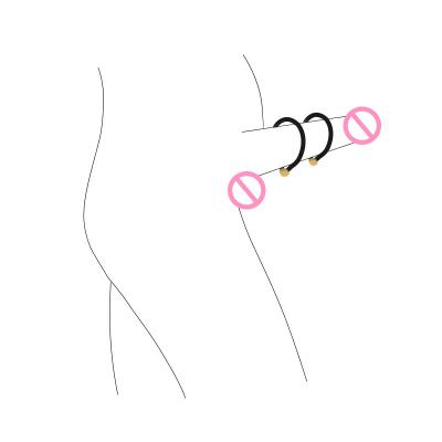 Electric Shock Pulse Clipper Fitting Penis Ring