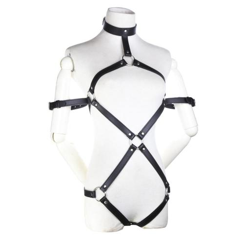 Faux Leather Sex Toys Body Harness Women Sexy BDSM Fetish Wear Bondage for Women Erotic Leather Accessories