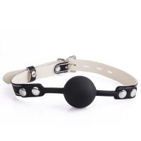 Female Flirting Oral Ball Silicone Mouth Plug Femdom Tool