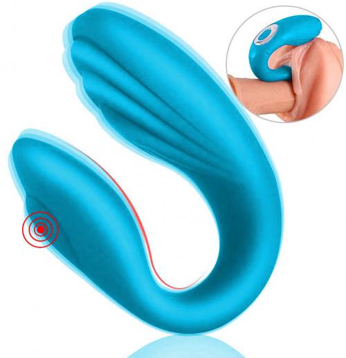 Female U Shaped Panty Wearable Vibrator Shape Lesbian G Spot Couple With Remote Controller