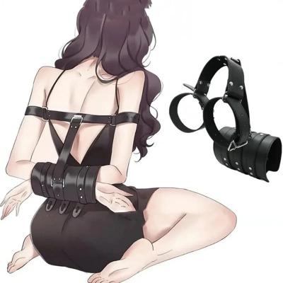 Flirtatious Sex Toys BDSM Back Handcuffs Bondage Teaching Alternative Toys Abnormal Props SM Fun
