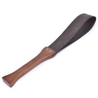 Flogger Bdsm Leather Whip Wooden Handle Fetish Lash for Sex Toys for Woman Adult Games Spanking Bondage Restraints Whips