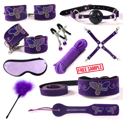 Free Sample Japanese Bdsm Bondage Restraint Tools Mouth Gag Embroidery  Kit Set