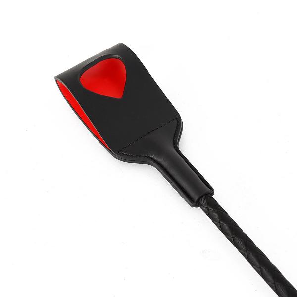 Fun SM Toys Hollow Heart Straight Whip Leather Long Whip Couple Tune Adult Butt Clap