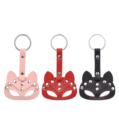 Fun Sm Props Accessories  Cute Little Rabbit Key Chain Fox Mask Pendant