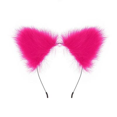 Hair Clips For Girls Bunny Clip    Hairpin Ear Tail Accessories Pure Color Monochrome