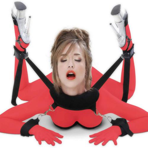 Hand and Foot Binding Cuffs Sex Position Toys SM Adult Products Sex Assistance Bondage Toys