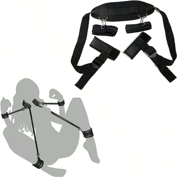Hand and Foot Bondage Bundle Erotic Body Position Toy Strap