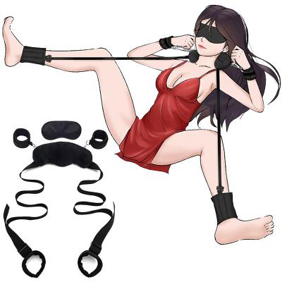 Hot Products Bdsm Fetish Slave Split Bondage Pillows and Handcuffs Split Leg Sex Leg-Split Pillow Self Bondage for Sex Toys
