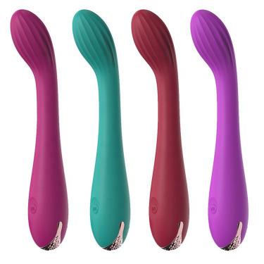 Juguetes Sexuales Distributor 12 Vibration Av Stick Dildo Screw Thread Vibrator Massager G Spot Clitoris