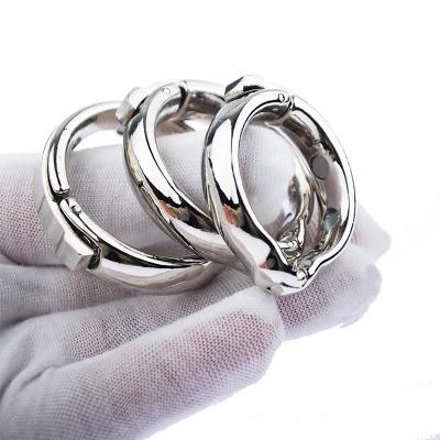 Magnetic Silver Golden Adjustable Metal Cock Penis Ring Delay Circumcision Ejaculation