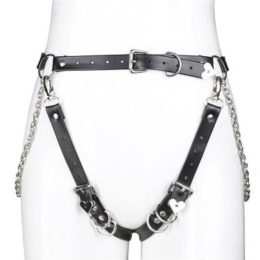Male Penis Body Harness Wearing Bondage Sex Belt Strap for Couples