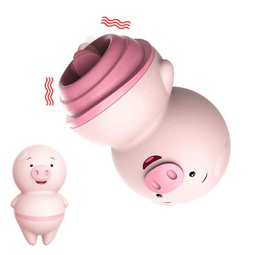 Manufacturer Vibrator Factory 6 Modes Pig  Clitoral Sucking Licking   For Woman