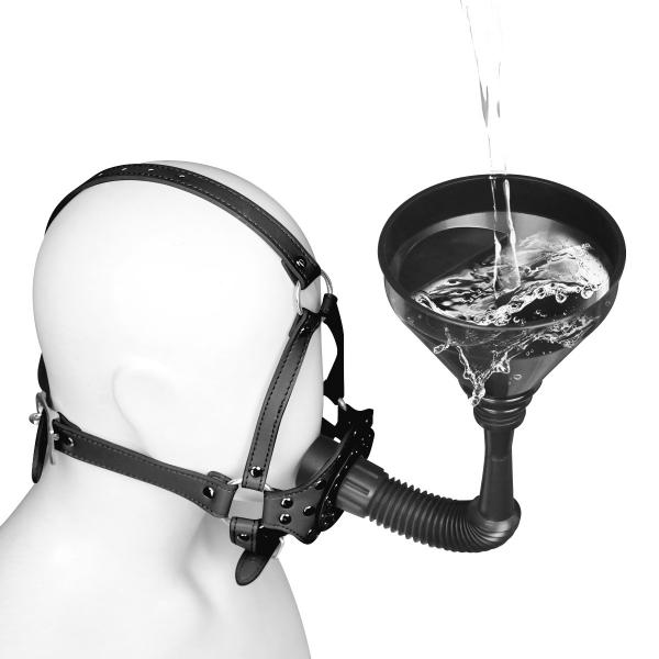 Mouth Plug SM BDSM Bondage Erotic Toy for Couples Toilet Plug Funnel Horse Type Harness Toys