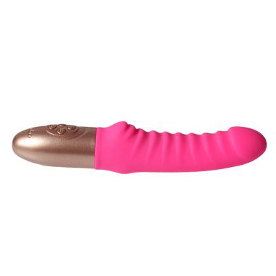 Pink Lion  Women Narrow G Spot Curved Lovely Shape Vagina Dildo Vibrator Wand Massager