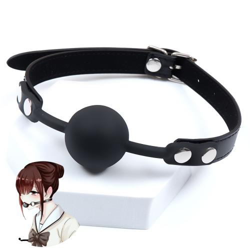 SM Adult Couple Flirting Products Bondage Sex Toys Soft Silicone Mouth Plugs Mouth Gag