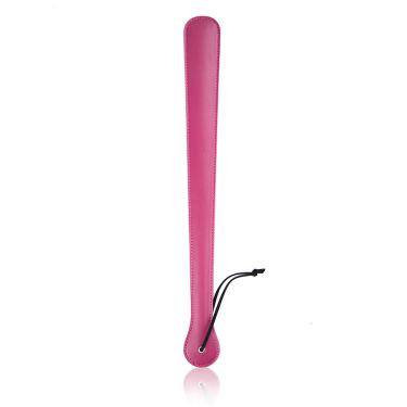Sale Special Design Leather Bondage Rivet Long Ass Butt Spanked Paddle Tickling Tools For Couple