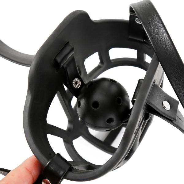 Sex Toys Role-play Dog Muzzle Man and Woman Anti-bite Mask Sex Pet Anti-call Mouth Mask
