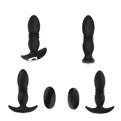 Telescopic Multi-frequency Vibration  Back Court Anal Plug Massages Into Sexual Sex  Masturbation Stick For Man Or Gay