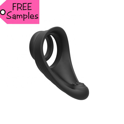 Top Grade Soft Silicone Inflatable Cock Ring Delaying Ejaculation Lady  For Men Dual Plastic