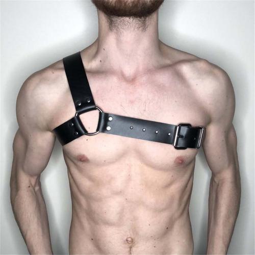 Top Quality Leather Bondage Sexy Body Harness for Party Show Sex Toy