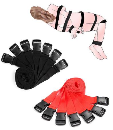 Wholesale Restraint Adult Bondage Set for Belt 7 Combination Belts for Easy Binding for Woman