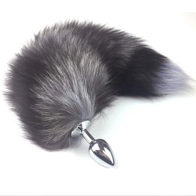 Wolf Tail Metal Anal Plug Sex Toy
