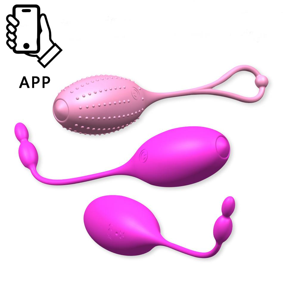 App Wireless Remote Control Vibration Egg Waterproof Mute Tongue Licking Stimulates Female Game Masturbator