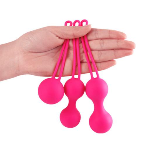 Couple Vibrator Female  Three-piece Set Of Vaginal Exercises Masturbator Chinese Massage Balls
