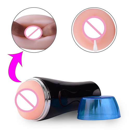S Mens Sex Masturbation Cup Artificial Pussy Vagina For Man Masturbator